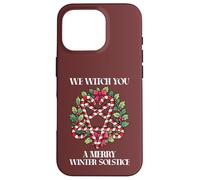 We Witch You A Merry Winter Solsticio Pagano Wiccan Carcasa para iPhone 16 Pro