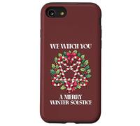 We Witch You A Merry Winter Solsticio Pagano Wiccan Carcasa para iPhone SE (2020) / 7/8