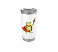 We Write At Dawn Frog Vaso térmico de acero inoxidable de doble pared