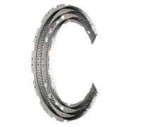 WE11M10001 Elemento calefactor de secadora Bobina de mica de metal, reemplazo de ajuste directo para secado estable, 19.1 x 17.1 pulgadas, plateado