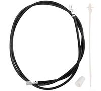 We49x37037 Kit de reparación de cables de calentador de secadora compatible con Ge para electrodomésticos Hotpoint con cable eléctrico robusto y bridas para cables para una instalación rápida para