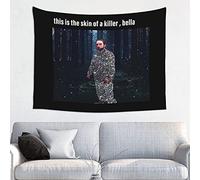 Wealth Esta es la piel de una bella asesina, tapices estéticos, tapices estéticos, tamaño único, divertidos tapices para colgar en la pared, póster artístico para sala de estar