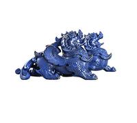 Wealth Prosperity Statue Pure Copper Pi Xiu Decoration A Pair of Pi Xiu Lucky Feng Shui Pi Xiu Home Living Room Decoration Desktop Decoration Collection Crafts Feng Shui Statues