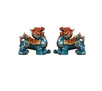 Wealth Prosperity Statue Pure Copper Pi Xiu Decoration Opening Gift Office Pi Xiu Decoration Business Artwork Feng Shui Town House Evil Spirits Feng Shui Statues