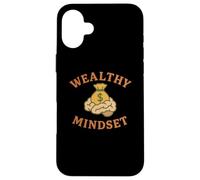 Wealthy Mindset Brain - Bolsa de Dinero Carcasa para iPhone 16 Plus