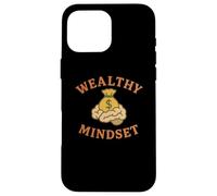 Wealthy Mindset Brain - Bolsa de Dinero Carcasa para iPhone 16 Pro MAX