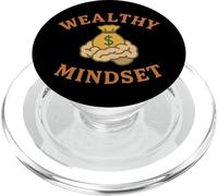 Wealthy Mindset Brain - Bolsa de Dinero PopSockets PopGrip para MagSafe