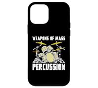 Weapons of Mass Percussion Drum Kit Vintage Music Carcasa para iPhone 12 Mini