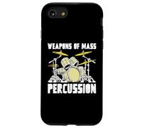 Weapons of Mass Percussion Drum Kit Vintage Music Carcasa para iPhone SE (2020) / 7/8