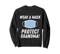 Wear A Mask Protect Grand - Gift for Grandchildren Sudadera