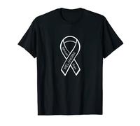 Wear Black Melanoma Skin Cancer Concientización Ribbon May T Shirt Camiseta