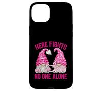 Wear Pink For Breast Cancer Awareness with Cute GNOME Carcasa para iPhone 15 Plus