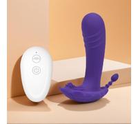 Wearable 2026 Travel Mini Vibrate Panties Remote Control Virabtor Viboators Toys Underwear For Women Vibrate Panties Device 10 Speeds Great For Her On Date Night Bnl85,Purple