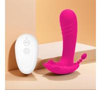 Wearable 2026 Travel Mini Vibrate Panties Remote Control Virabtor Viboators Toys Underwear For Women Vibrate Panties Device 10 Speeds Great For Her On Date Night Bnl85,Pink