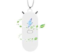 Wearable Air Purifier, Air Ionizer Necklace, Portable Negative Ion Generator Filter, Personal Freshener for Removing Peculiar Smell in Car, Kitchen, Outdoor Sports, Travel, Offices, Party