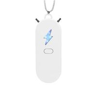 Wearable Air Purifier, Portable ionizador Necklace, Negative Ion Generator Filter, Recargable Design, Silent, Ideal para coches, Kitchen, Deportes, Odor Elimination, White/Pink