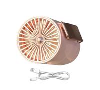 Wearable Belt Fan Portable Rechargeable Waist Fan 3-Speed Hands-Free