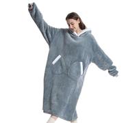 Wearable Blanket Hoodie, Oversized Sweatshirt Blanket, Cuddly Winter Clothing, Cozy Blanket Hoodie, Fleece Blanket with Sleeves, Warm Hoodie Blanket, Camping Wearable Blanket,