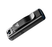 Wearable Camera Recorder, Body Clip Camcorder, Portable Video Device, Interactive High Resolution Lens, Black, Responsive Lightweight Compact Build, Ideal para Enforcement Law, Travel, Outdoor Use