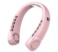 Wearable Fan | 5 Speeds USB Rechargeable Digital Display | Hands Free