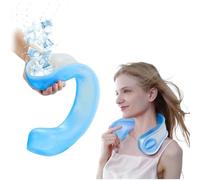 Wearable Ice Filling Pack Provides Cooling Relief During Summer Heat. Simp