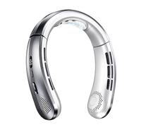 Wearable Neck Fans - 100 Speed Bladeless Coolers, Portable Hands Free Sets