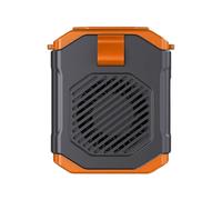 Wearable Shirt Clip Fan - 220g Hands Free Belt Device | ABS 5 Level Pocket Air Blower, Rechargeable Personal Body Cooling Mini Lanyard Fan For Outdoor Hikers Gardeners Travelers Picnic Park Concert
