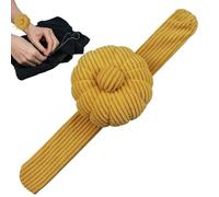 Wearable Wrist Pin Cushion, Pumpkin Needlework Holder, 3 Inches Sewing Pin Holder, Fabric Cushion with Soft Filling, Sewing Craft Tool Accessory, Embroidery Handcraft Needlework for Craft Lovers