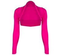 WearAll Cárdigan de manga larga para mujer, talla 8-14, Cereza, 48-50 Más