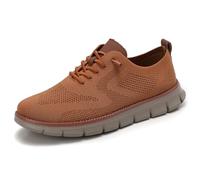 Wearbreeze Men’s Breeze Shoes - Lightweight Knit Sneakers with EVA Sole | Breathable Casual Walking Shoes for Work, Travel & Everyday Wear (Style_01,45)