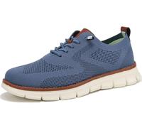 Wearbreeze Shoes for Men, Business Casual Oxford Sneakers Breathable Knit Mesh Upper for Stay Cool and Comfortable (Style_#14,EU_#47)