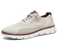 Wearbreeze Shoes for Men, Business Casual Oxford Sneakers Breathable Knit Mesh Upper for Stay Cool and Comfortable (Style_#10,EU_#41)