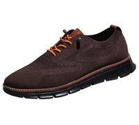 Wearbreeze Shoes for Men, Business Casual Oxford Sneakers Breathable Knit Mesh Upper for Stay Cool and Comfortable (Style_#04,EU_#40)