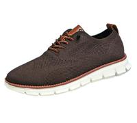 Wearbreeze Shoes for Men Business Casual Oxford Sneakers Breathable Lightweight Lace-Up Dress Shoes for Everyday Comfort (Style_#05,EU_#44)