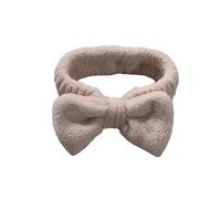 Weardear Diadema de Franela Ancha Para Mujer Para el Cuidado Facial y Deportiva Rosa-K2 M