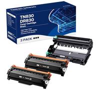 WEAREC Cartucho de tóner TN830XL y Unidad de Tambor DR830 de Repuesto para Brother TN830XL DR-830 TN830 Funciona con HL-L2405W HL-L2400D HL-L2460DW HL-L2465DW HL-L2480DW DCP-L2640DW MFC-L2820DWXL 05