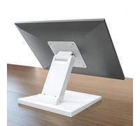 Wearson Soporte plano para monitor, plegable, de perfil bajo (Blanco)