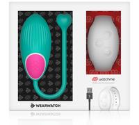 WEARWATCH Huevo Control Remoto Aqua Marina - Juguete Compacto Con Potencia Sorprendente