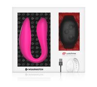 WEARWATCH - VIBRADOR DUAL TECHNOLOGY WATCHME FUCSIA /AZABACHE