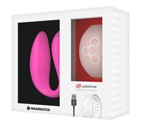 WEARWATCH Vibrador Dual Technology Watchme Fucsia - Juguete Innovador Con Diseño Moderno y Color Vibrante