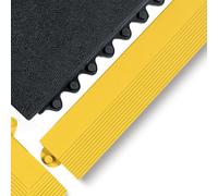 Wearwell 572.EdgingFGRYL 24/Seven Edging Mat, Heavy Duty, Grasa Resistant, Female, 8cm x 99cm, Amarillo