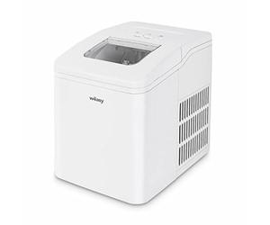 WEASY IGLOO8 - Máquina Para Hacer Hielo, Blanca, Control Electronico, Tapa Transparente, Ciclo Produccion 9min, 120W.