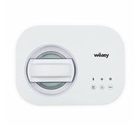 Wëasy YUM135 Máquina Para Hacer Helados Caseros, Potencia 100 W, Capacidad 1 Litro, Función Retención Frío, Preparación 60 Min, Pantalla Táctil, Acero Inoxidable