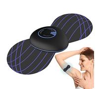 Weatail 2 Pcs Almohadilla de Masaje de Drenaje linfático EMS, Mini Parche masajeador portátil para Diferentes Partes del Cuerpo, Etiqueta engomada del masajeador para el Parche del Masaje Cervical
