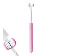 Weatail 5 Pcs Cepillo de Dientes sensorial para Autismo - Cepillo de Dientes de 3 Caras para Adultos - Cepillo de Dientes de cerdas triples Fácil de cepillar Mejores Resultados clínicamente probados