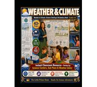 Weather and Climate Activity Book for Kids Grades 4-8: Weather & Climate: Science Coloring & Vocabulary Book • Grades 4-8, Instant Classroom Resource ... Science Centers, Sub Plans & Weather Units