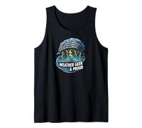 Weather Geek & Proud Storm Chaser Meteorologist Design Camiseta sin Mangas