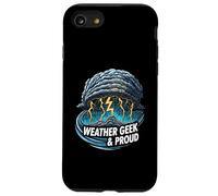 Weather Geek & Proud Storm Chaser Meteorologist Design Carcasa para iPhone SE (2020) / 7/8