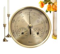 Weather Monitoring, Digital Fishing Barometer, High Precision Sensor, Accurate Marine Gauge, Outdoor Camping Gear, Performance Category, Indoor Home Use Women Men Black