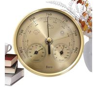 Weather Monitoring Gauge, Electronic Pressure Meter, Marine Temperature Sensor Device, Real Time Atmospheric Tracking Tool, Portable Accurate Climate Reader For Boat Camping Home Use